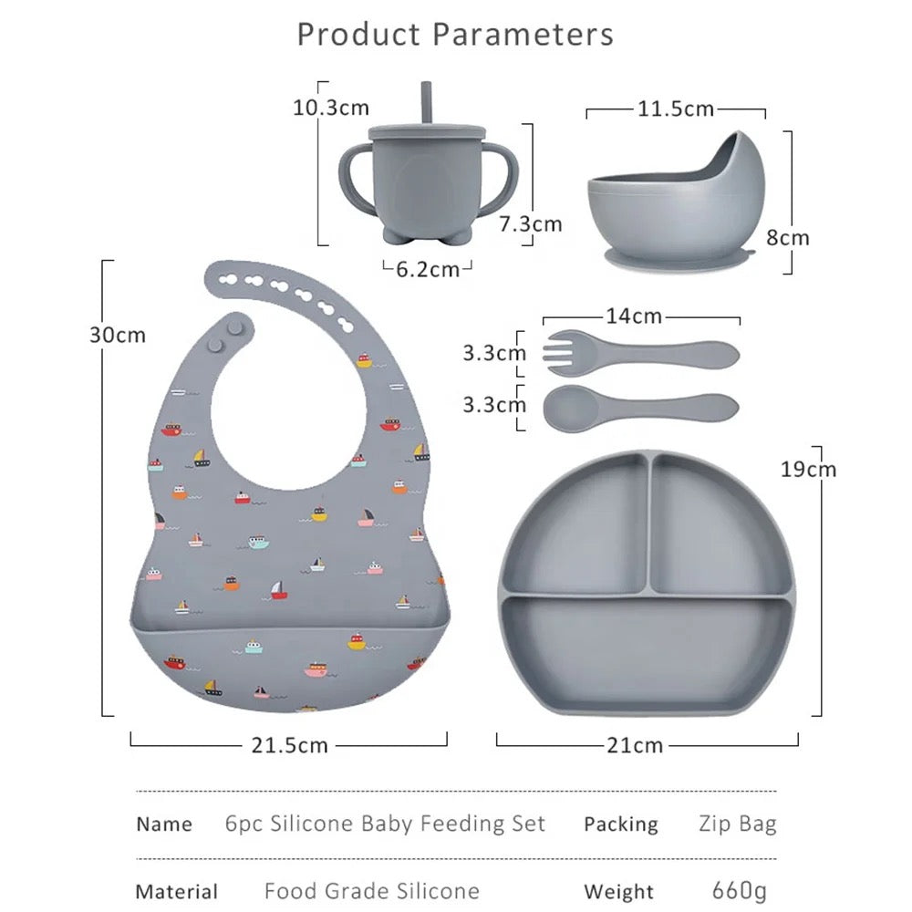Silicone Dinnerware Set