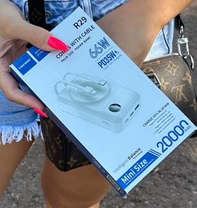 Mini size Power bank 20000 mah με δώρο φορτιστή