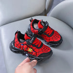 Load image into Gallery viewer, Spider-Man sneakers with lights

