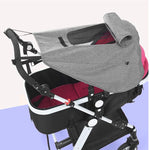 Φόρτωση εικόνας στο εργαλείο προβολής Συλλογής, Σκίαστρο Καροτσιού UV50+ Universal – Αδιάβροχο με Παράθυρο
