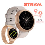 Load image into Gallery viewer, Smartwatch Elegance GPS με 2 Λουράκια – Ρολόι Υγείας &amp; Επικοινωνίας

