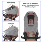 Φόρτωση εικόνας στο εργαλείο προβολής Συλλογής, Σκίαστρο Καροτσιού UV50+ Universal – Αδιάβροχο με Παράθυρο
