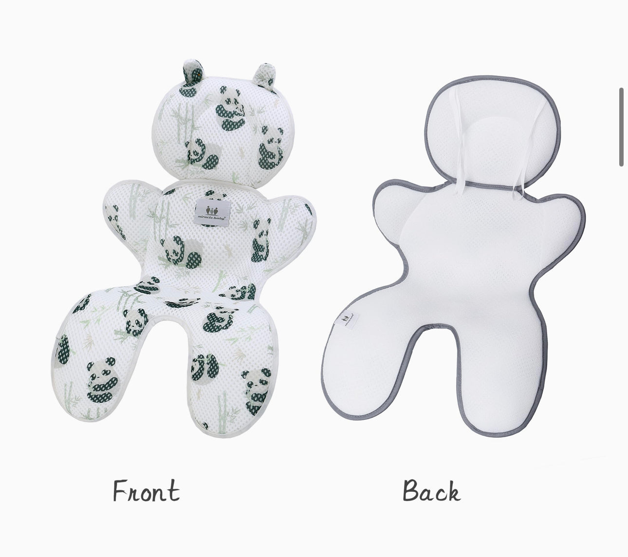 3D Anti-Sweat Orthopedic Cushion for Stroller and Seats