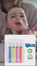 Φόρτωση και αναπαραγωγή βίντεο στο εργαλείο προβολής Συλλογής, Σετ Ρινικής Πλύσης &amp; Καθαρισμού για Μωρά &amp; Παιδιά (4 τεμ.) – Χωρίς BPA, 10ml
