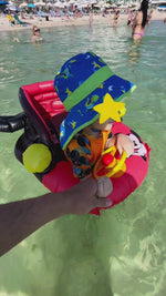 Φόρτωση και αναπαραγωγή βίντεο στο εργαλείο προβολής Συλλογής, Φουσκωτό Σωσίβιο Κάθισμα Mickey &amp; Minnie με Σκίαστρο – για μωρά 6 μηνών έως 4 ετών
