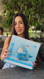 Φόρτωση και αναπαραγωγή βίντεο στο εργαλείο προβολής Συλλογής, Φουσκωτό Σωσίβιο Μωρού με Αντηλιακό Σκίαστρο UPF50+
