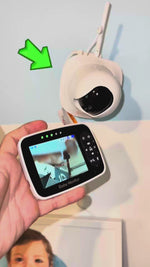 Φόρτωση και αναπαραγωγή βίντεο στο εργαλείο προβολής Συλλογής, Baby Monitor με Οθόνη 3,5’’ – Κάμερα Μωρού με Night Vision, Θερμοκρασία &amp; Two-Way Audio
