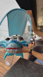 Φόρτωση και αναπαραγωγή βίντεο στο εργαλείο προβολής Συλλογής, Φουσκωτό Σωσίβιο Μωρού με Αντηλιακό Σκίαστρο UPF50+
